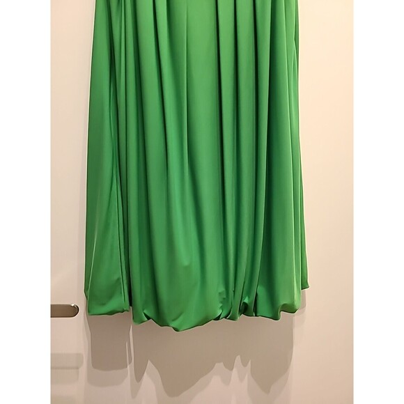 Essentials by ABS Women Dress Sleeveless Wide Strap Green M - Picture 5 of 7
